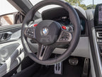 BMW 8 Series M8 CF Alcantara Steering Trim