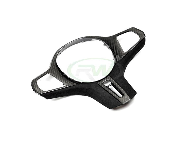 BMW 8 Series M8 CF Alcantara Steering Trim