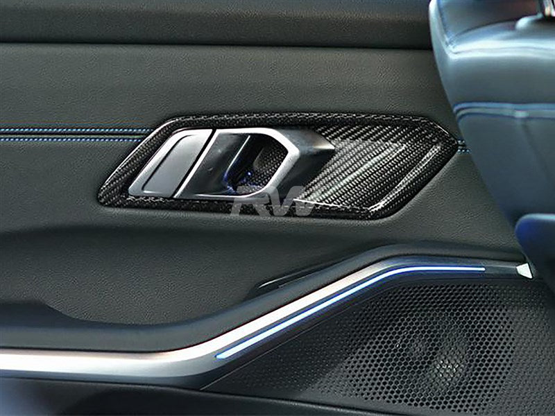 BMW G20 CF Interior Door Handle Trims