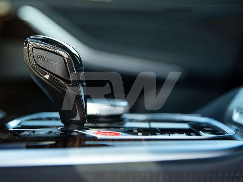 BMW G20 G22 Carbon Fiber Gear Selector Trims