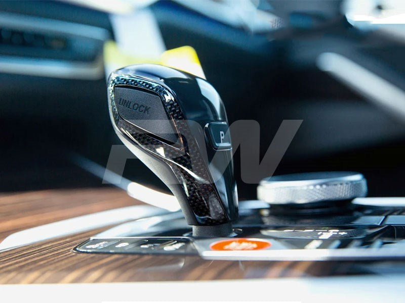 BMW G20 G22 Carbon Fiber Gear Selector Trims Secondary image