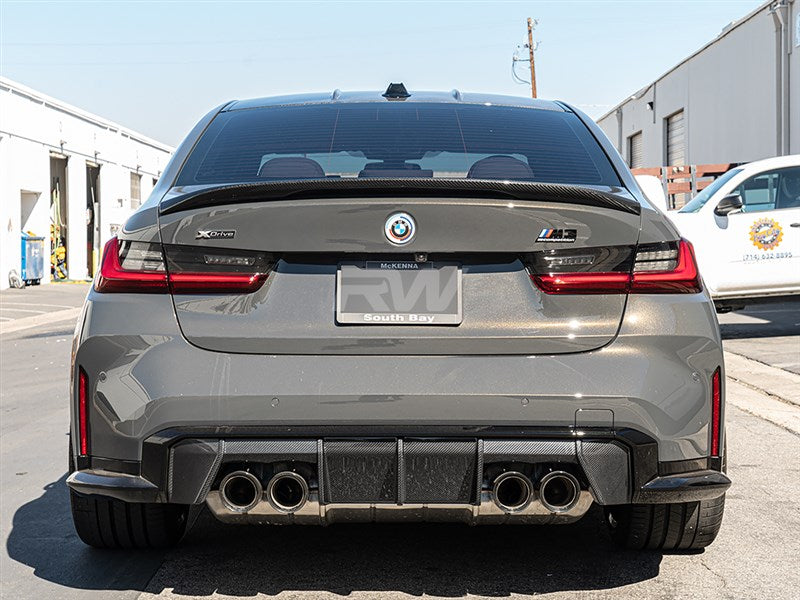 BMW G20 G80 Performance Style CF Trunk Spoiler Secondary image