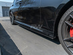 BMW G20 Carbon Fiber Side Skirt Extensions