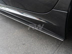 BMW G20 Carbon Fiber Side Skirt Extensions