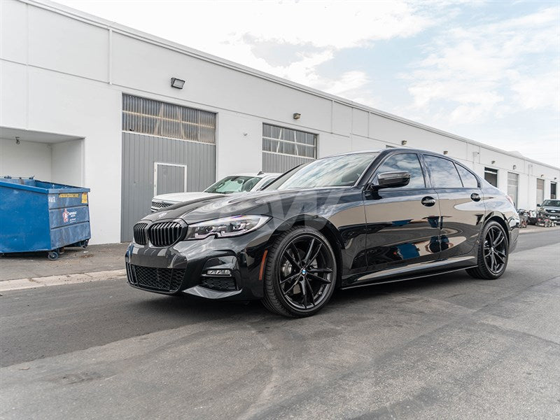 BMW G20 Carbon Fiber Side Skirt Extensions