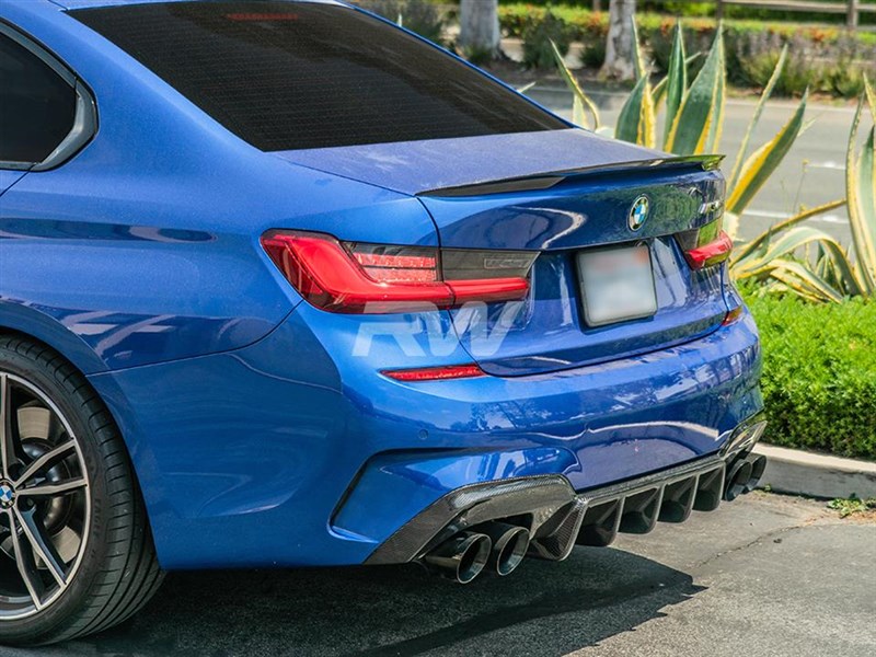 BMW G20 DTM Carbon Fiber Rear Diffuser