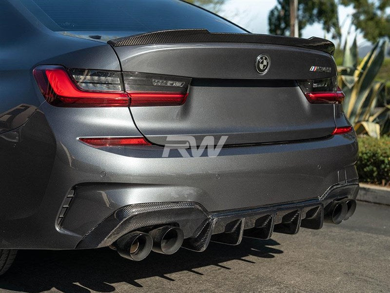BMW G20 DTM Carbon Fiber Rear Diffuser