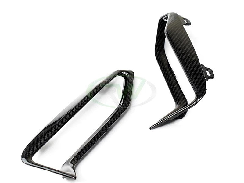BMW G20 M340i CF Front Bumper Duct Trims