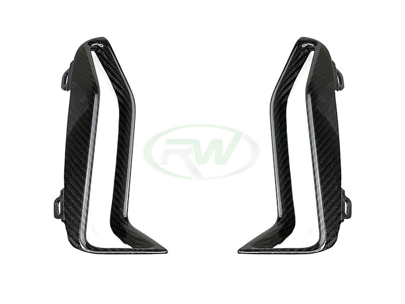 BMW G20 M340i CF Front Bumper Duct Trims