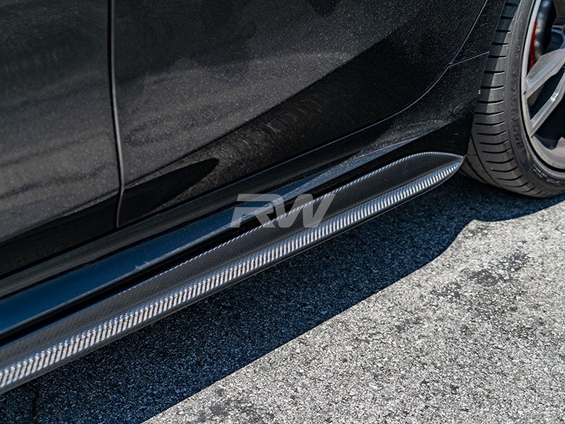 BMW G20 Performance Style CF Side Skirts Secondary image