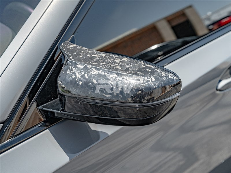 BMW G20 G30 G14 G15 G16 M Style Forged Carbon Mirror Caps