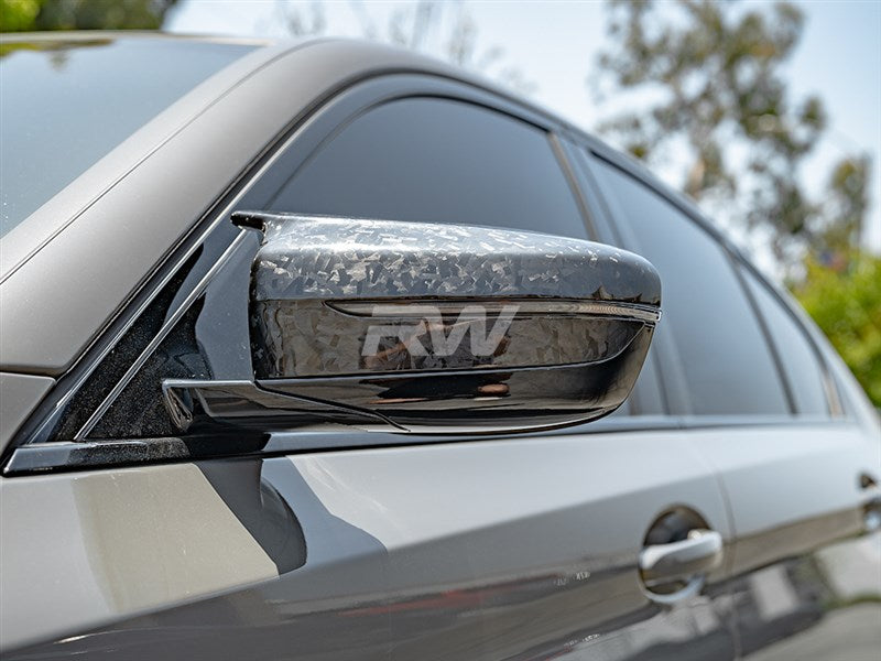 BMW G20 G30 G14 G15 G16 M Style Forged Carbon Mirror Caps