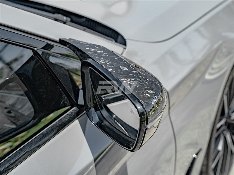 BMW G20 G30 G14 G15 G16 M Style Forged Carbon Mirror Caps