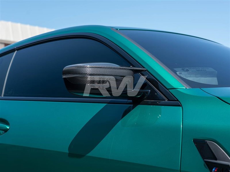 BMW 2023+ G20 G26 G22 G23 CF Mirror Caps Secondary image