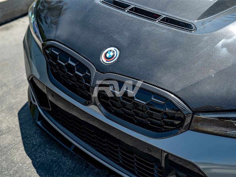 BMW G20 LCI Diamond Carbon Fiber Grille