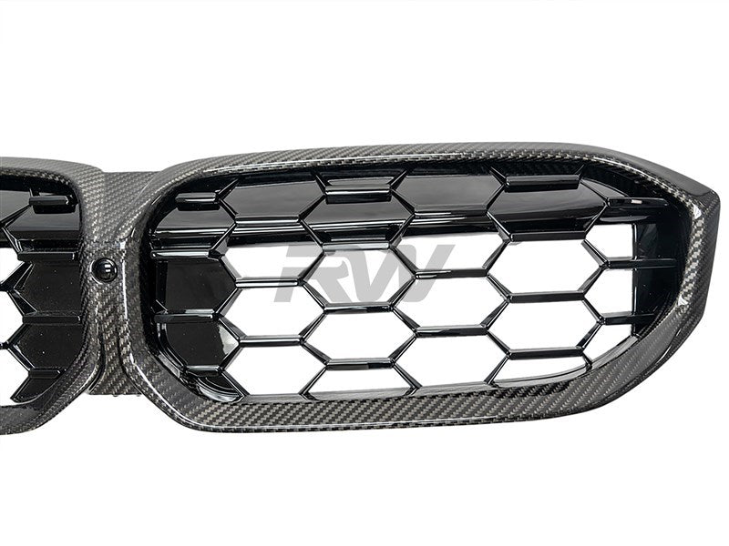 BMW G20 LCI Diamond Carbon Fiber Grille