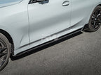 BMW G20 DTM Carbon Fiber Side Skirt Extensions