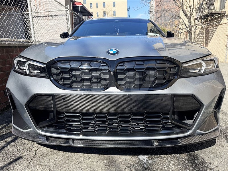 BMW G20 LCI Carbon Fiber Front Bumper Trim