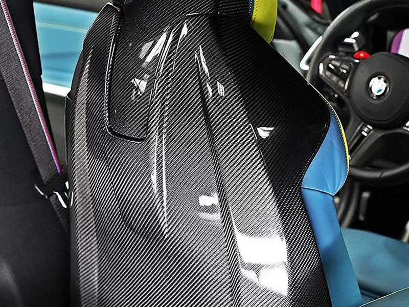 BMW G22 4-Series Carbon Fiber Seat Backs Secondary image