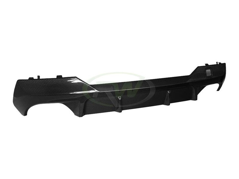 BMW G22/G23 4-Series Carbon Fiber Diffuser
