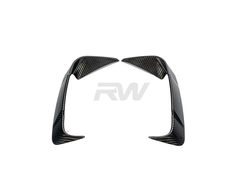 BMW G22 G23 Rear Carbon Fiber Bumper Trims