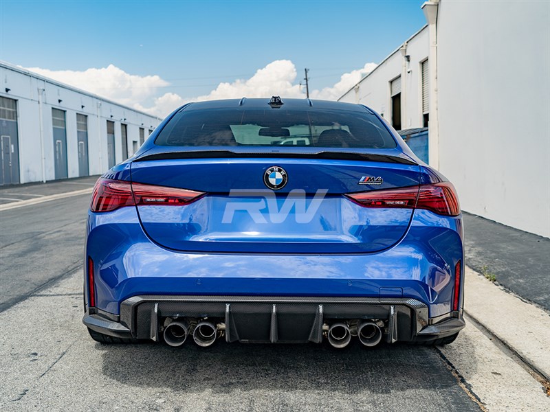 BMW G22/G82 M Style Carbon Fiber Trunk Spoiler
