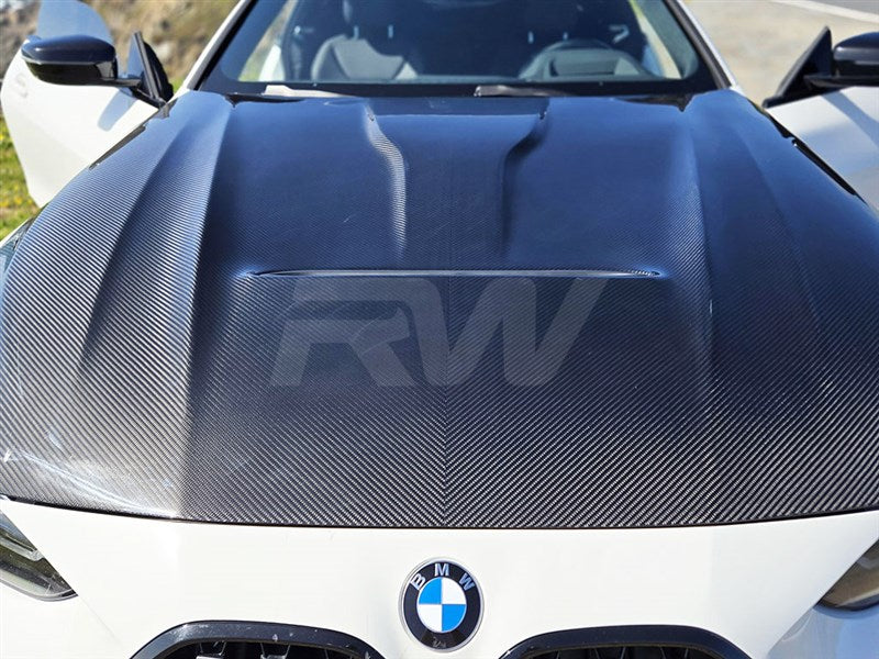 BMW G22 G23 G26 4-Series Carbon Fiber Hood