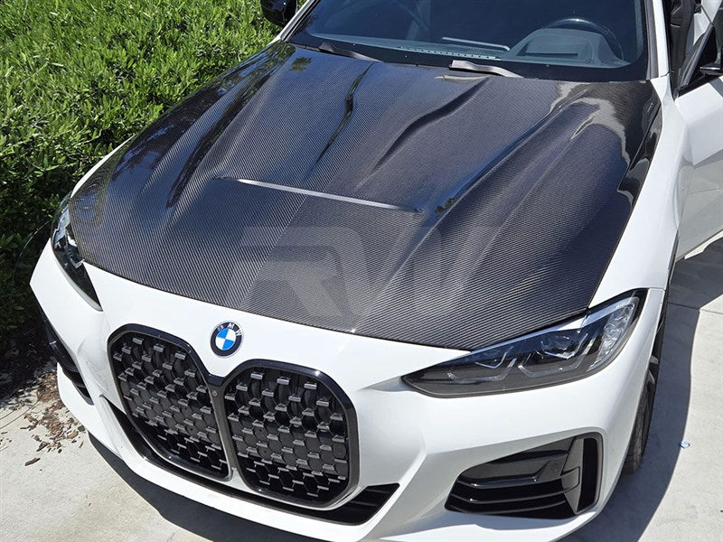BMW G22 G23 G26 4-Series Carbon Fiber Hood