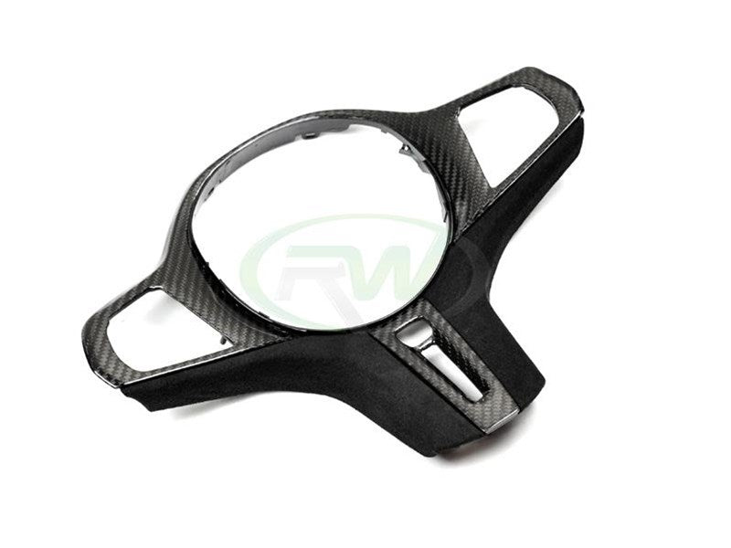 BMW G22 G29 G42 CF Alcantara Steering Trim