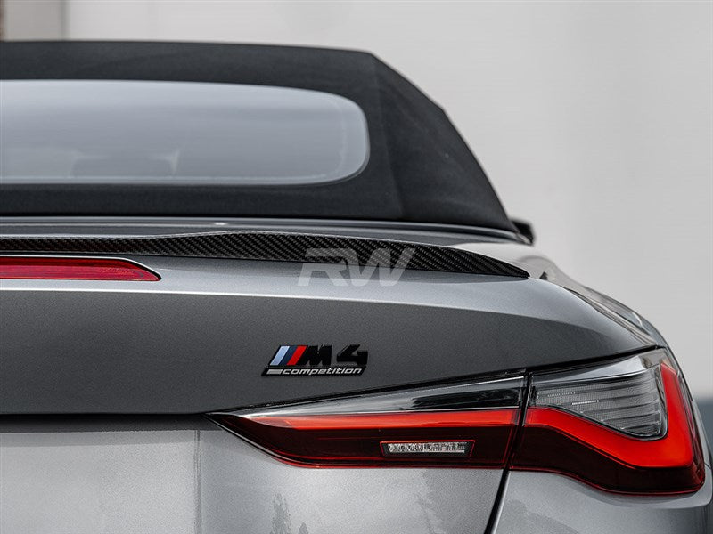 BMW G23/G83 M Style Carbon Fiber Trunk Spoiler
