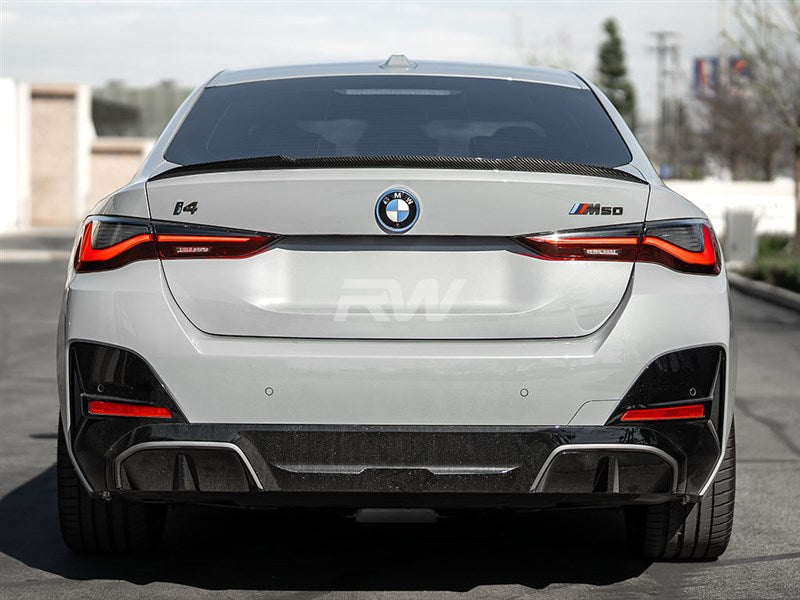 BMW G26 / i4 Carbon Fiber DTM Trunk Spoiler
