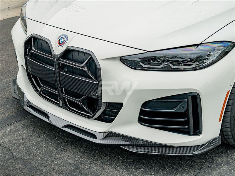 BMW G26 4-Series / i4 Carbon Fiber Front Lip
