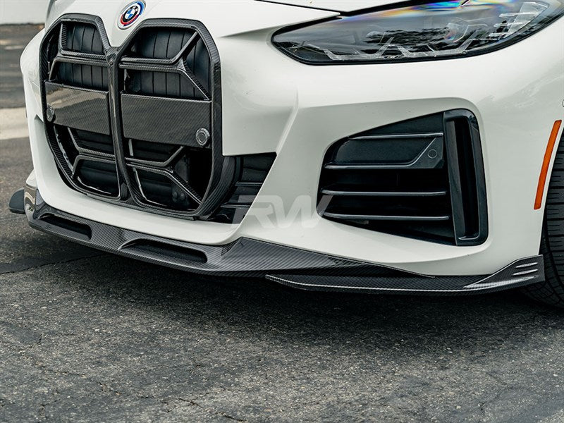 BMW G26 4-Series / i4 Carbon Fiber Front Lip