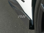 BMW G26 4-Series CF Side Skirt Extensions