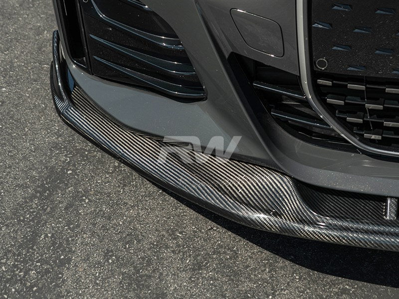 BMW G26 / i4 DTM Carbon Fiber Front Lip Spoiler