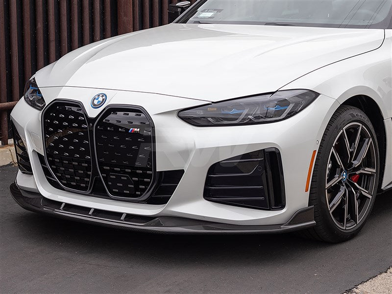 BMW G26 / i4 DTM Carbon Fiber Front Lip Spoiler