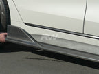 BMW G26 DTM Carbon Fiber Side Skirt Extensions