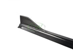 BMW G26 DTM Carbon Fiber Side Skirt Extensions