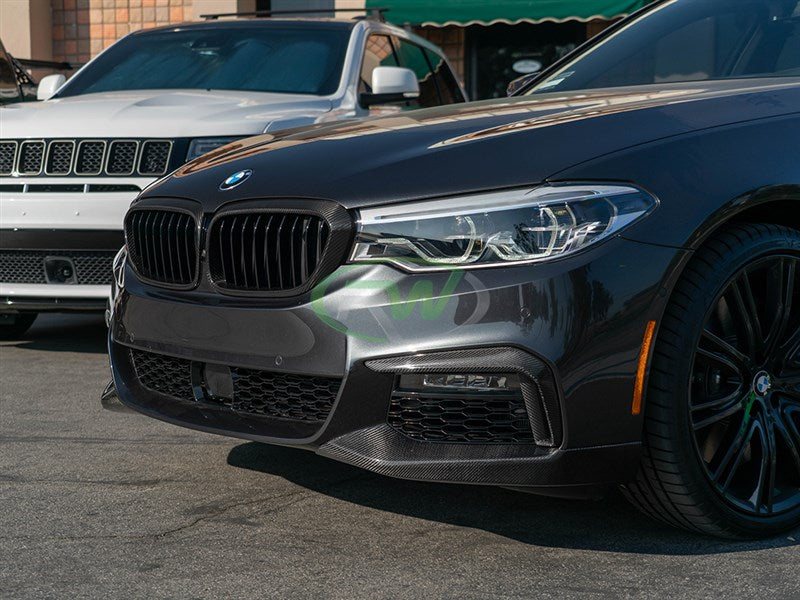 BMW G30 Performance Carbon Fiber Splitters Secondary image