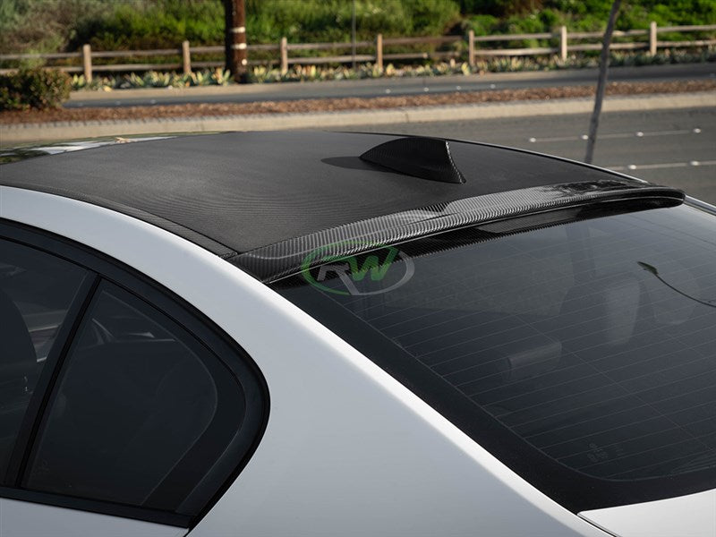 BMW G30/F90 Carbon Fiber Roof Spoiler Secondary image