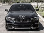 BMW G30 DTM Carbon Fiber Front Lip Spoiler