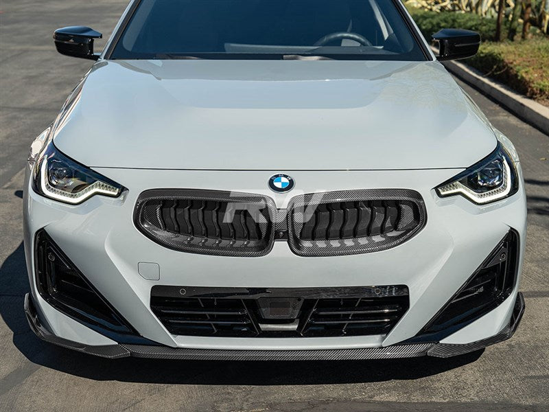 BMW G42 2-Series Carbon Fiber Grille Surrounds Secondary image