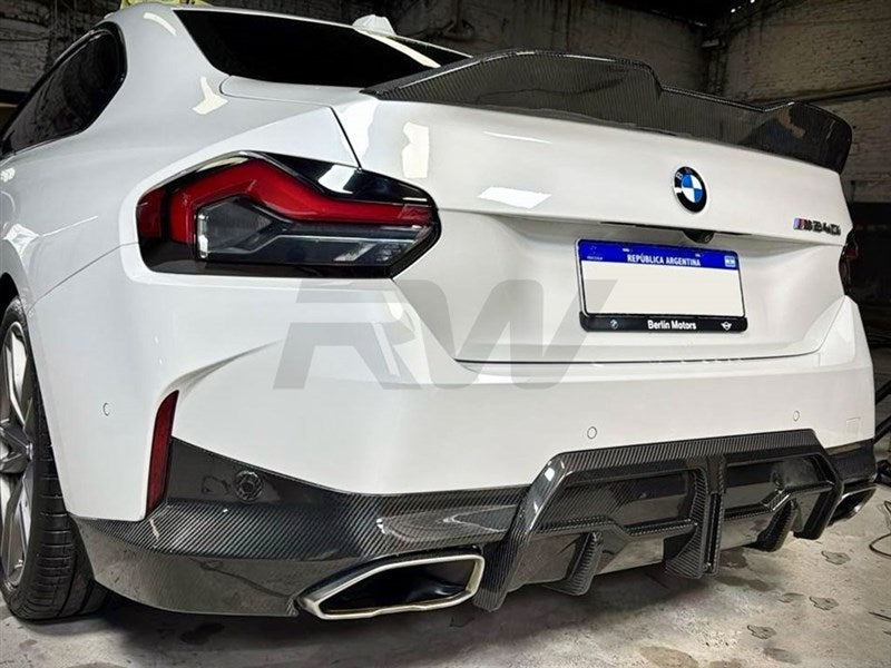 BMW G42 2-Series DTM Carbon Fiber Diffuser