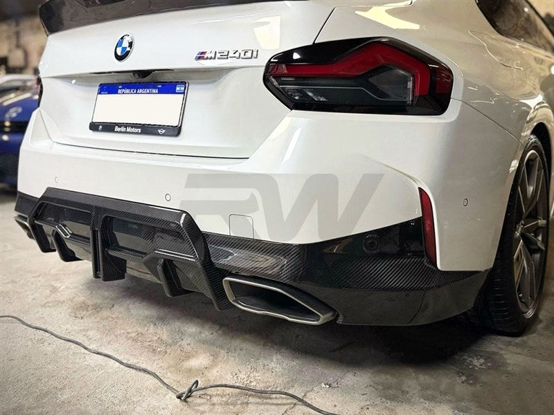 BMW G42 2-Series DTM Carbon Fiber Diffuser Secondary image