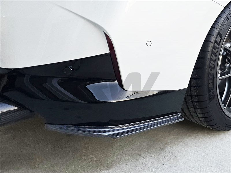 BMW G42 M240i Carbon Fiber Rear Splitters