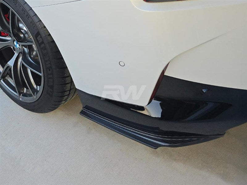 BMW G42 M240i Carbon Fiber Rear Splitters
