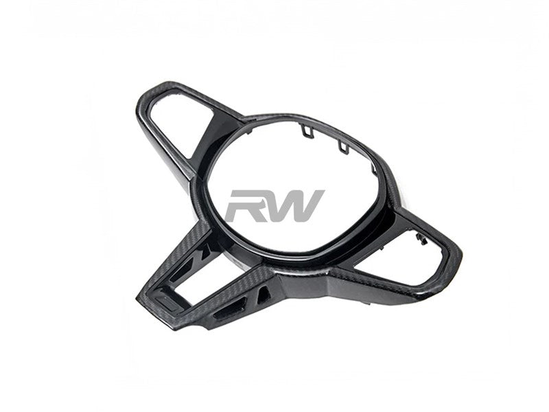 BMW G42 LCI Carbon Fiber Steering Wheel Trim