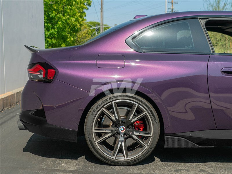 BMW G42 Carbon Fiber Side Skirt Winglets