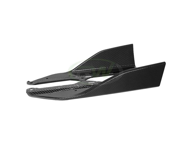 BMW G42 Carbon Fiber Side Skirt Winglets