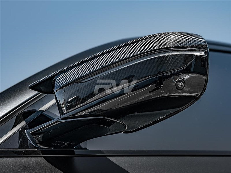 BMW G42 M240i Carbon Fiber Mirror Caps Secondary image